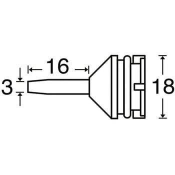 喷嘴HAKKO白光18-NP（10 片）